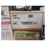 Lot of (16) Assorted HVAC Relays - Honeywell, GE and More
