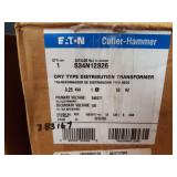 NEW Lot of (2) Eaton Transformers - 0.25 KVA 1 Phase 240/277 to 120