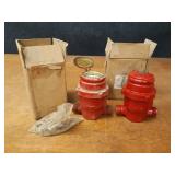 Lot of (2) New Old Stock KENT Oil Meters - 3/4" NPT