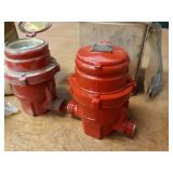 Lot of (2) New Old Stock KENT Oil Meters - 3/4" NPT