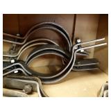 Lot of (6) 6" IP Riser Pipe Clamps