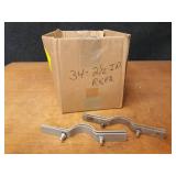 Lot of (34) 2-1/2" IP Riser Pipe Clamps