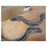 Lot of Riser Pipe Clamps 12", 2" And More