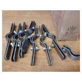 Lot of (39) 1-1/4" IP Riser Pipe Clamps