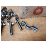 Lot of (39) 1-1/4" IP Riser Pipe Clamps