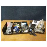 (4) Parts Bins w/ Bearings and More