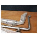 Lot of (3) Stainless Steel Handicap Bars - Longest is about 42"