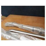 Lot of (3) Stainless Steel Handicap Bars - Longest is about 42"