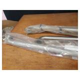 Lot of (3) Stainless Steel Handicap Bars - Longest is about 42"