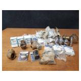 Large Lot of Watts and Sloan Repair Kits, Brass Fittings and More