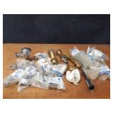Large Lot of Sloan Repair Kits, Brass Fittings and More