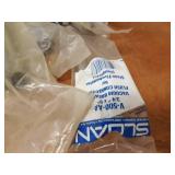 Large Lot of Sloan Repair Kits, Brass Fittings and More