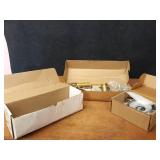 Brass Pipes, Faucet Parts and 5/8" Threaded Rods (12 @ about 13" Each)