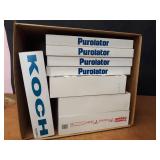 Lot of (8) Air Filters - Includes (4) 16" x 25" x 4" & (4) 18" x 14" x 2"