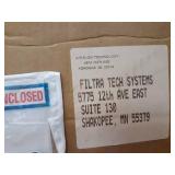 Lot of (5) Dura Tough Filters - Series 66 24" x 24" x 15"