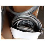 PALLET LOT - Rings and Clamps for Spiral Duct and More - Sizes up to 24" Diameter