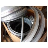 PALLET LOT - Rings and Clamps for Spiral Duct and More - Sizes up to 24" Diameter