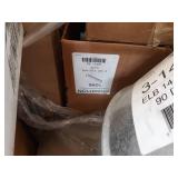 PALLET LOT - Assorted Duct Work - Steel & Aluminum 4" up to 16"