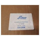 Roll of 1/2" Aluminum Banding - Part No. BA12RW