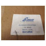 Roll of 1/2" Aluminum Banding - Part No. BA12RW