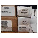 Lot of Assorted HVAC Parts - Lennox 93G35, Honeywell L4064B2210