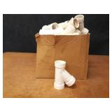 Lot of (40) 1-1/2" Sch40 PVC Wye Pipe Fittings