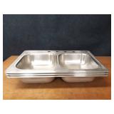 Lot of (3) Stainless Steel Kitchen Sinks -33" x 22" Each