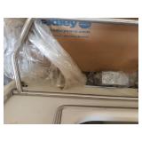 NEW IN BOX - Bradley Left Hand Folding Shower Seat - Attaches to Shower Wall