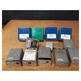 Lot of HVAC Honeywell and Safgard Parts