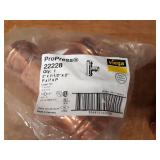 VIEGA ProPress Copper Fittings - (5) 2" x 1-1/2" x 1-1/2" Tees & (2) 2" x 1-1/2" x 2" Tees