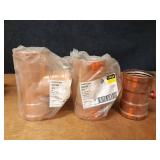 VIEGA ProPress Copper Fittings - (1) 4" x 4" x 3/4"Tee, (1) 4" x 4" x 3" Tee & (1) 4" x 4" x 4" Tee