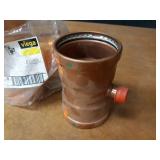 VIEGA ProPress Copper Fittings - (1) 4" x 4" x 3/4"Tee, (1) 4" x 4" x 3" Tee & (1) 4" x 4" x 4" Tee