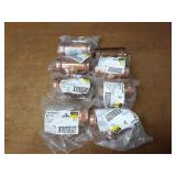 VIEGA ProPress Copper Fittings - (8) 2" x 2" x 1" Tees