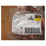 VIEGA ProPress Copper Fittings - (8) 2" x 2" x 1" Tees