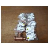 VIEGA ProPress Copper Fittings - (10) 1-1/2" x 1" x 1-1/2" Tees