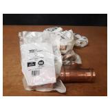 NIBCO PressSystem Copper Fittings - (8) 2" x 2" x 1" Reducing Tees