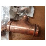 NIBCO PressSystem Copper Fittings - (8) 2" x 2" x 1" Reducing Tees