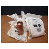 NIBCO PressSystem Copper Fittings - (8) 1-1/2" x 1-1/2" x 1" Reducing Tees