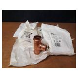 NIBCO PressSystem Copper Fittings - (9) 1-1/2" x 1-1/2" x 1-1/4" Reducing Tees