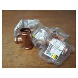 VIEGA ProPress Copper Fittings - (7) 1-1/2" x 1-1/2" x 1-1/4" Reducing Tees