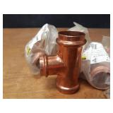 VIEGA ProPress Copper Fittings - (7) 1-1/2" x 1-1/2" x 1-1/4" Reducing Tees