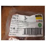 VIEGA ProPress Copper Fittings - (7) 1-1/2" x 1-1/2" x 1-1/4" Reducing Tees