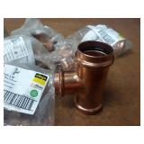 VIEGA ProPress Copper Fittings - (7) 1-1/2" x 1-1/2" x 1-1/4" Reducing Tees
