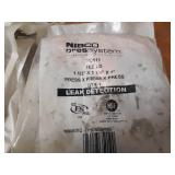 NIBCO PressSystem Copper Fittings - (2) 2" x  2" x 1-1/2", (2) 2" x 2" x 1", (1) 2" x 1-1/2" x 1-1/2", (4) 1-1/2" x 1-1/4" x 1-1/4", (1) 1-1/2" x 1-1/4" x 1" Reducing Tees