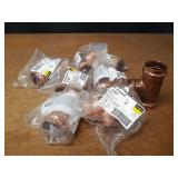 VIEGA ProPress Copper Fittings - (8) 2" x 2" x 1-1/4" Reducing Tees