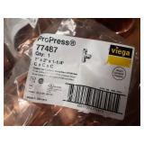 VIEGA ProPress Copper Fittings - (8) 2" x 2" x 1-1/4" Reducing Tees