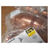 VIEGA ProPress Copper Fittings - (5) 2" x 1-1/2" x 1" Reducing Tees