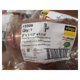 VIEGA ProPress Copper Fittings - (7) 2" x 1-1/2" x 1-1/4" Reducing Tees
