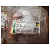 VIEGA ProPress Copper Fittings - (19) 1-1/4" x 1-1/4" x 1" Reducing Tees