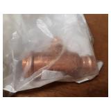 NIBCO PressSystem Copper Fittings - (5) 1-1/2" x 1" x 3/4" Reducing Tees
